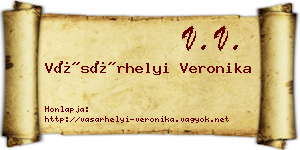 Vásárhelyi Veronika névjegykártya